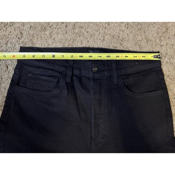 NWT FAVORITE DAUGHTER The Vivi Jeans Black High Waist Long Straight Basic 31x32 - Picture 8 of 10